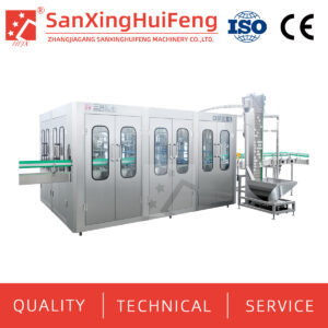 1500BPH-5000BPH Rotary Type Automatic 3L/5L/8L/10L/20L Big Bottle 3 in 1 Liquid Filling Machine